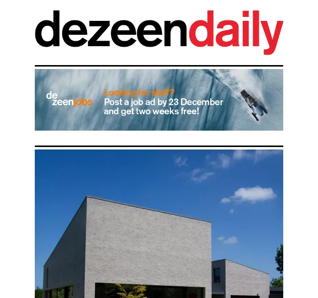 Dezeen Daily: AI a architektura – novinky červen 2026 | Nuslet.cz