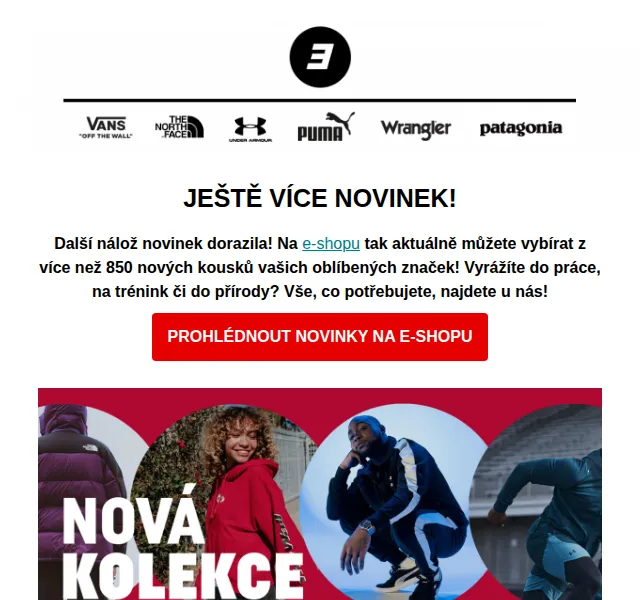 ESPACE: Nová kolekce 850+ kousků – červen 2026 | Nuslet.cz