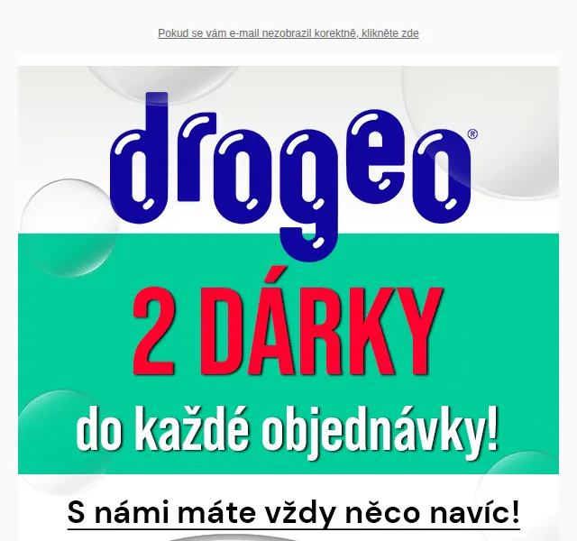 Drogeo: ZDARMA Dove krémy a dávkovače Bonux – červen 2026 | Nuslet.cz
