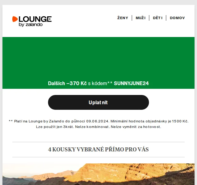 Lounge by Zalando: sleva až 80 % na The North Face, s.Oliver, ALDO – červen 2026 | Nuslet.cz