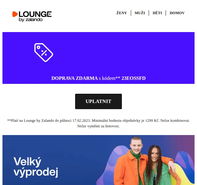 Lounge by Zalando: Velký výprodej až 80% sleva – červen 2026 | Nuslet.cz