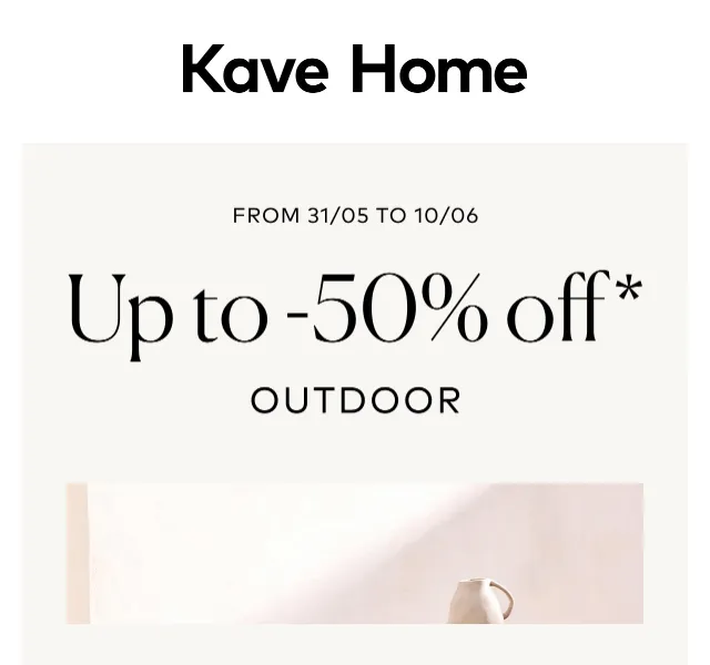 Kave Home Sale: Sleva až 50 % na zahradní nábytek – červenec 2026 | Nuslet.cz