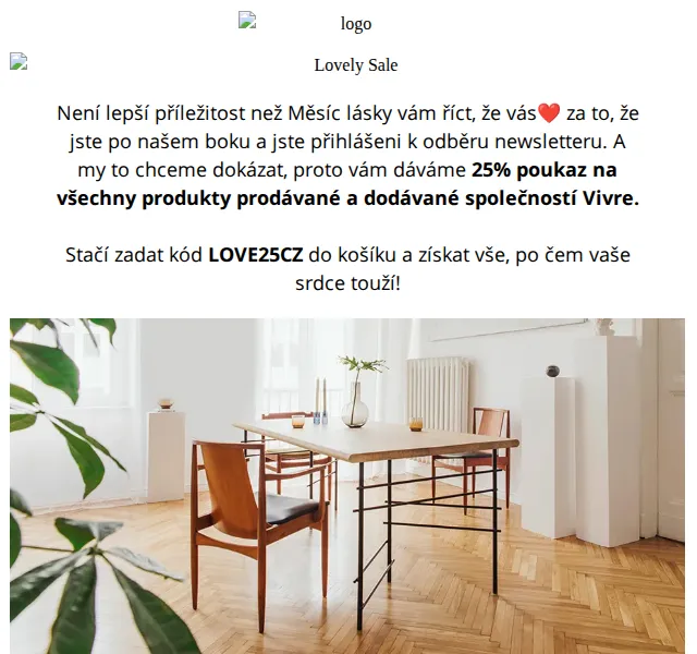 Vivre: 25% sleva na nábytek a dekorace – červen 2026 | Nuslet.cz