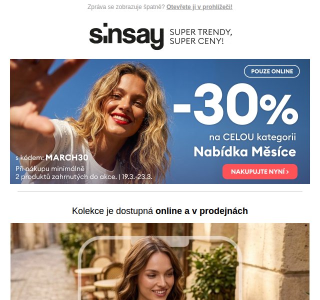 Sinsay: Jarní kolekce dámské módy – duben 2026 | Nuslet.cz