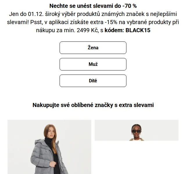 Modivo: BLACK FRIDAY slevy až 70 % na značky – červenec 2026 | Nuslet.cz