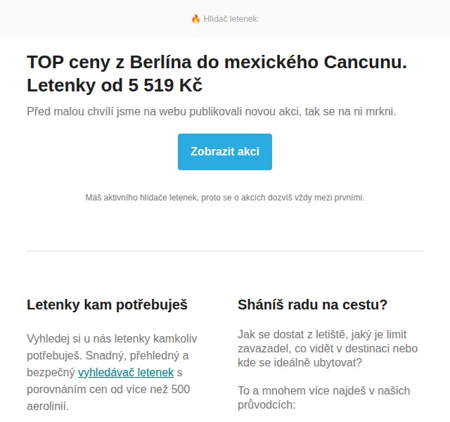 Cestujlevne.com: Letenky Berlín – Cancún od 5 519 Kč – červen 2026 | Nuslet.cz