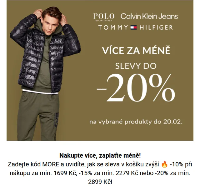 Modivo: S kódem MORE až 20% sleva – červen 2026 | Nuslet.cz