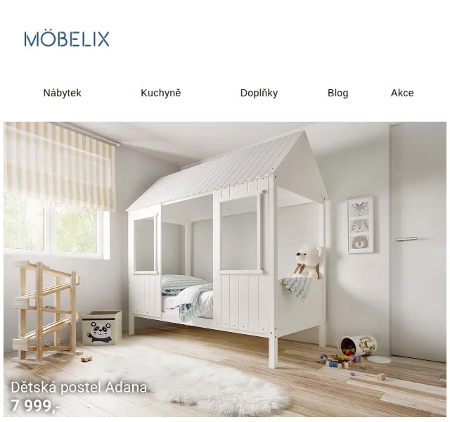 Möbelix: nábytek od 1 599 Kč – červen 2026 | Nuslet.cz