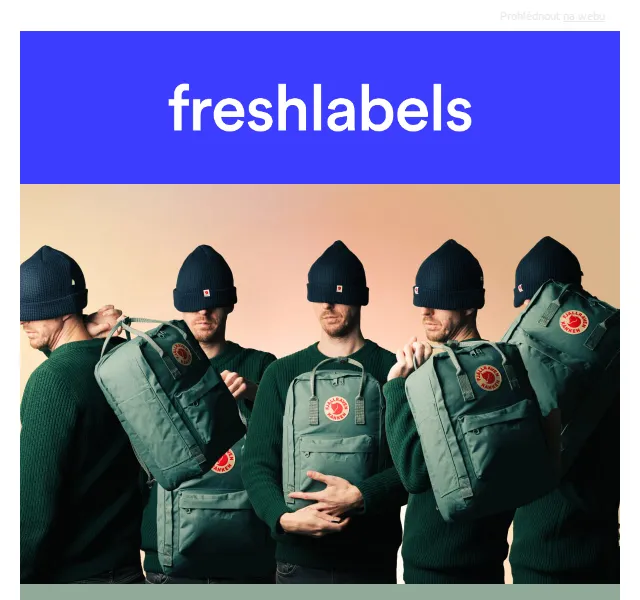 Freshlabels: Fjällräven batoh + kulich zdarma (ušetříte 949 Kč) – červen 2026 | Nuslet.cz