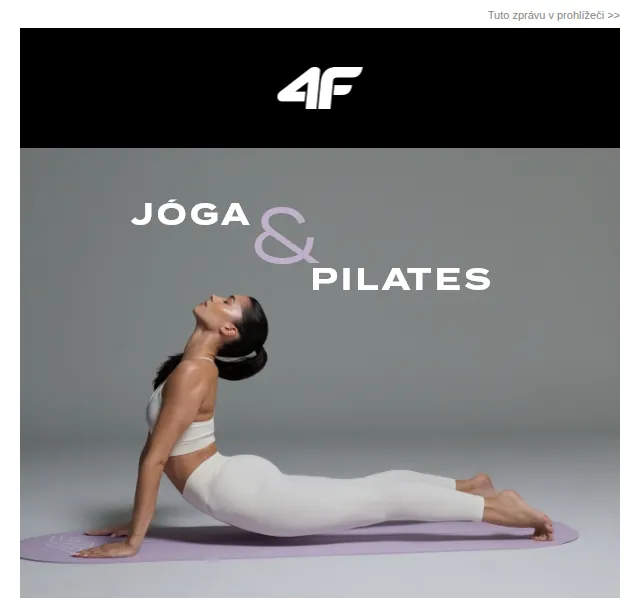4Fstore: Nejpohodlnější oblečení na jógu a pilates – červen 2026 | Nuslet.cz