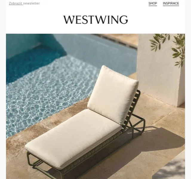 Westwing: Venkovní nábytek a zahrada – duben 2026 | Nuslet.cz