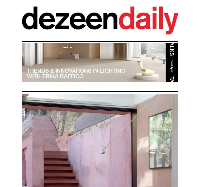 Dezeen Daily: Architektura a design – červen 2026 | Nuslet.cz