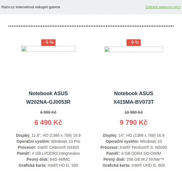 Patro.cz: Výprodej notebooků ASUS – červen 2026 | Nuslet.cz