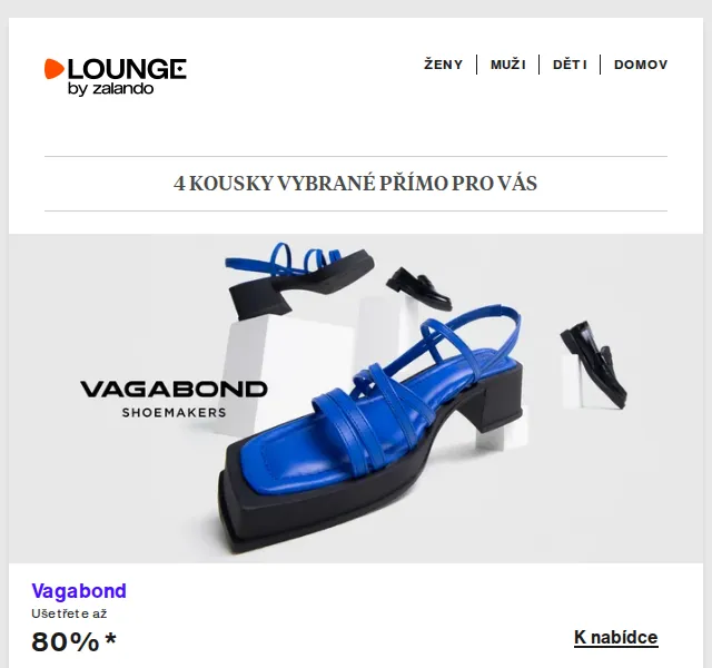 Lounge by Zalando: Vagabond, Pinko, Bogner – slevy až 80 % – červenec 2026 | Nuslet.cz
