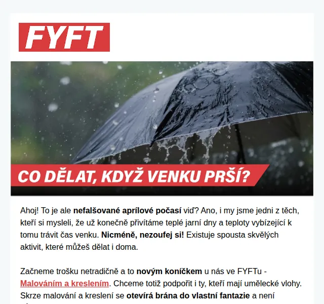 Zuzka | FYFT.cz: Tipy na indoor aktivity – červenec 2026 | Nuslet.cz
