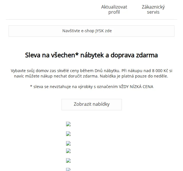 JYSK: Sleva na nábytek a doprava zdarma – červen 2026 | Nuslet.cz