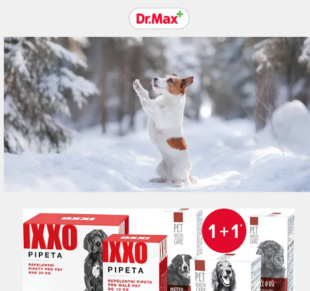 Dr.Max E-shop: Slevy až 33 % na chovatelské potřeby – červenec 2026 | Nuslet.cz