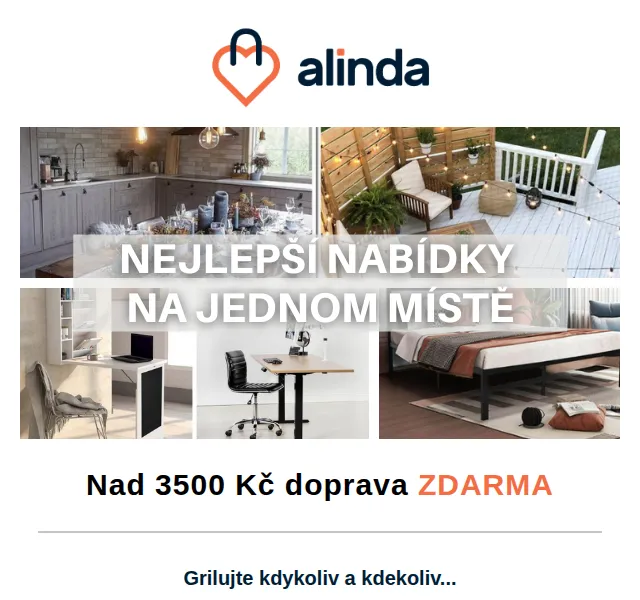 Alinda: Vertikální gril a sada nožů – červen 2026 | Nuslet.cz