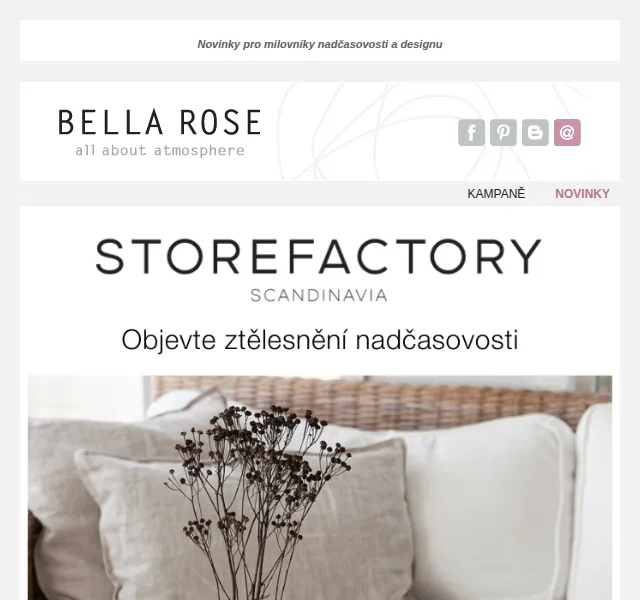 Bella Rose: Storefactory a MENU nové značky – červen 2026 | Nuslet.cz