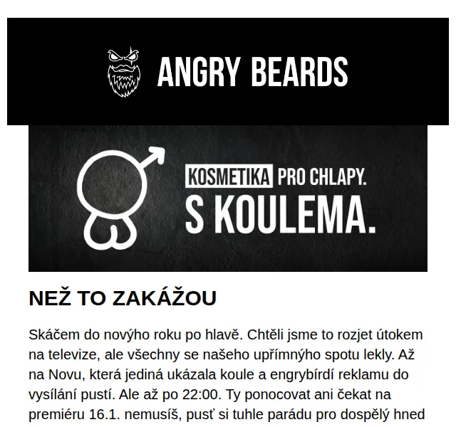 Angrybeards: 30% sleva JEDEMEBOMBY – červen 2026 | Nuslet.cz