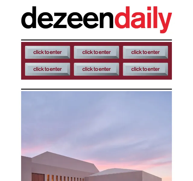 Dezeen Daily: novinky ze světa architektury – červen 2026 | Nuslet.cz