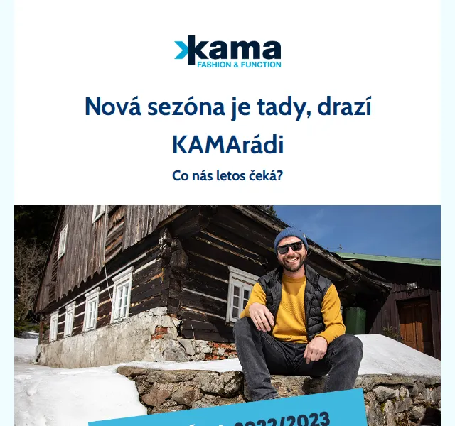 KAMA: Novinky podzim-zima 2022 – červen 2026 | Nuslet.cz