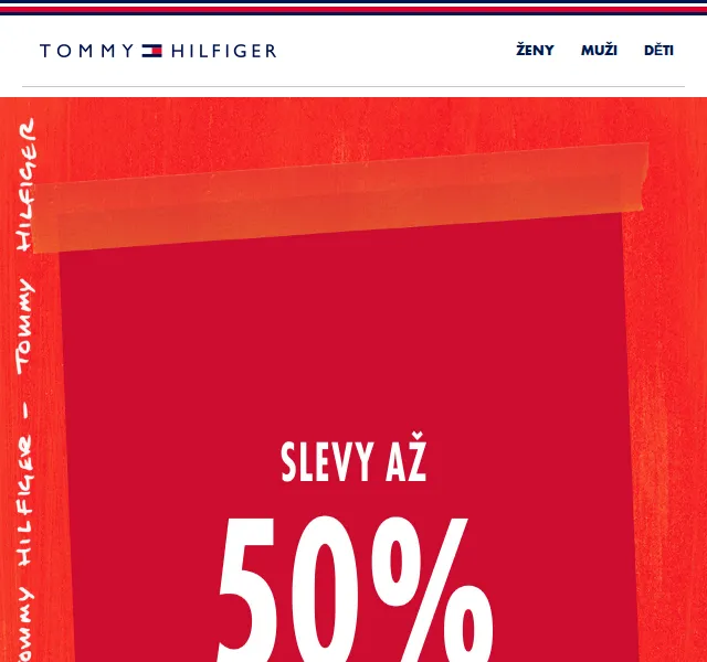 Tommy Hilfiger: Až 50% sleva na zimní kolekci – červen 2026 | Nuslet.cz