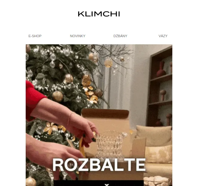 KLIMCHI: Až 40% sleva na vázy a džbány – červen 2026 | Nuslet.cz