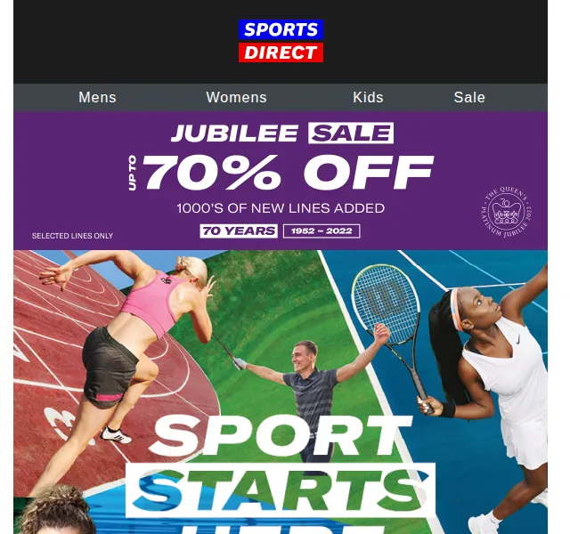 Sportsdirect: Letní sportovní výprodej – červen 2026 | Nuslet.cz
