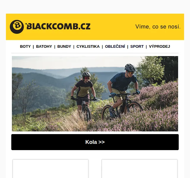 Blackcomb.cz: Kola, elektrokola a dětská kola – červen 2026 | Nuslet.cz