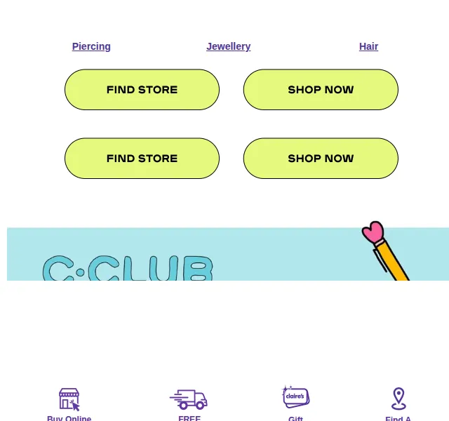 Claire's: BOGO free na plyšáky – červen 2026 | Nuslet.cz