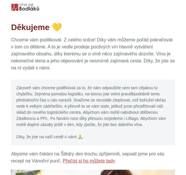 Jitka za Víno od Bodláků: limitovaná edice Merry Christmas Grüner Veltliner – červen 2026 | Nuslet.cz