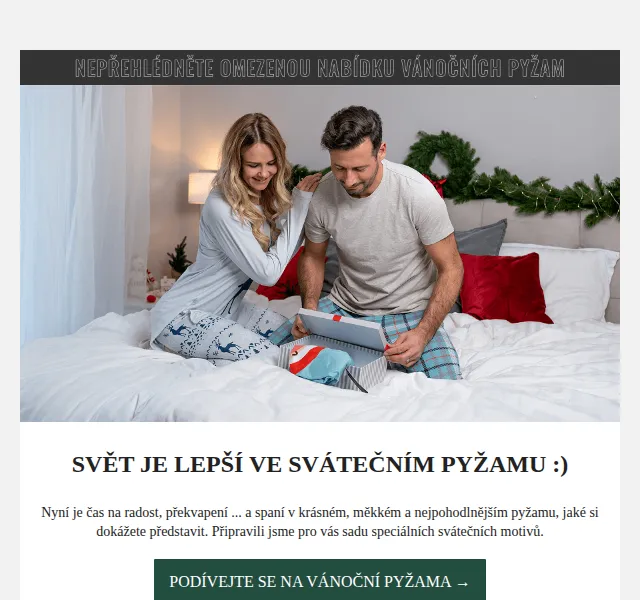 LELOSI: Vánoční pyžama a dárkové balíčky – prosinec 2026 | Nuslet.cz