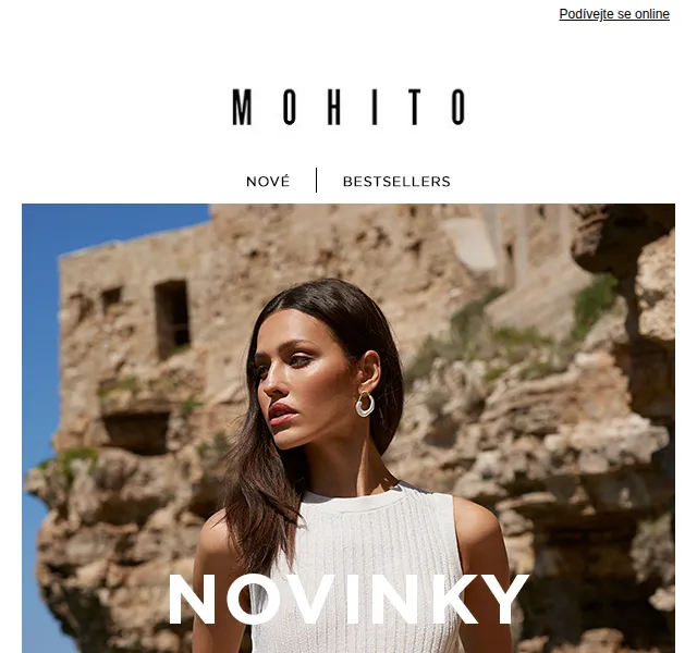 MOHITO: Barvy léta bílá a modrá – červen 2026 | Nuslet.cz
