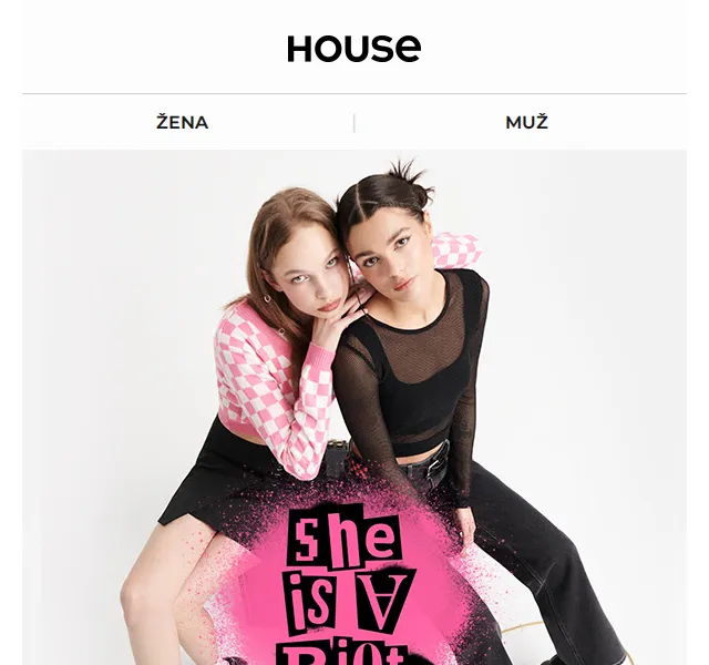 HOUSE: Cute but rebel – nová kolekce – červen 2026 | Nuslet.cz