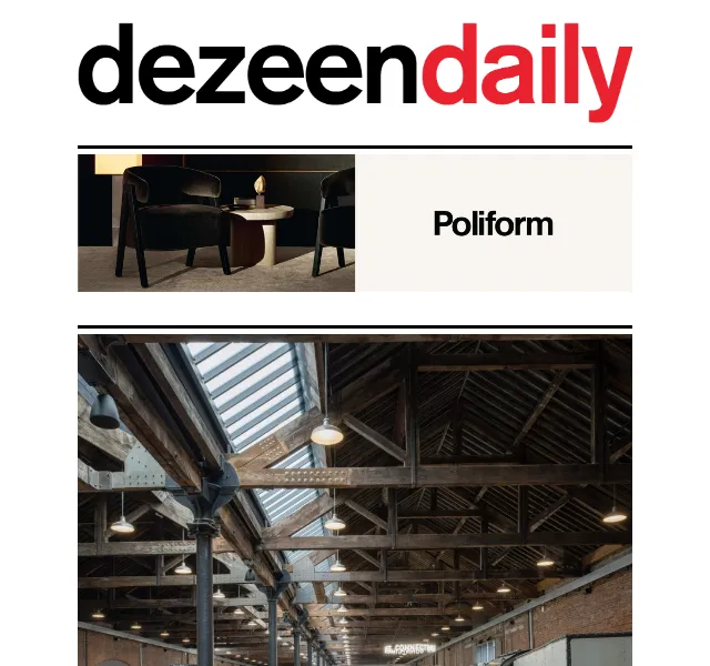Dezeen Daily: architektura a design – červen 2026 | Nuslet.cz