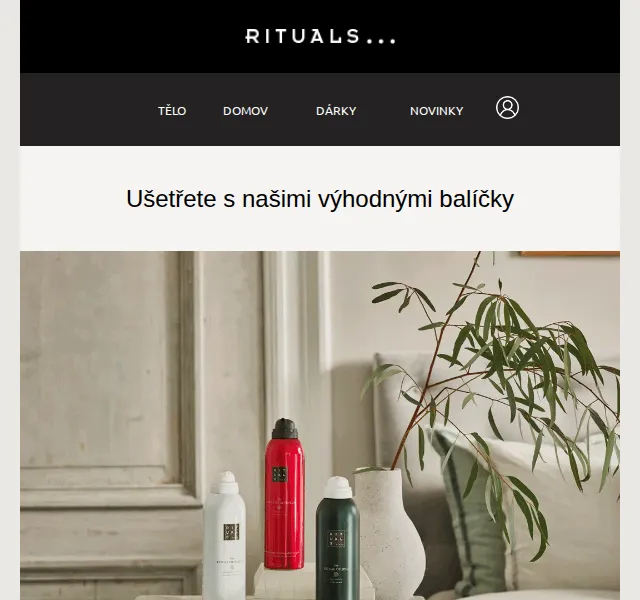 Rituals: Výhodné balíčky – červen 2026 | Nuslet.cz