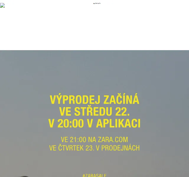 Zara: Výprodej začíná dnes ve 20:00 – červenec 2026 | Nuslet.cz