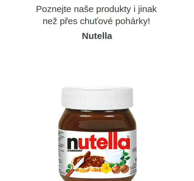 Váš HRUŠKA tým: Nutella 60 let – červen 2026 | Nuslet.cz
