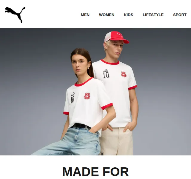 PUMA: Až 50 % sleva na letní kolekci – srpen 2026