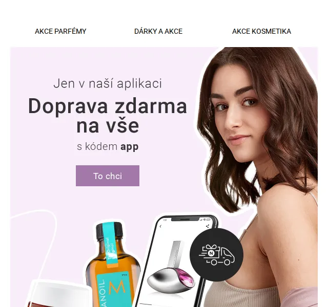 Notino: Doprava zdarma v appce a akce na značky – červen 2026 | Nuslet.cz