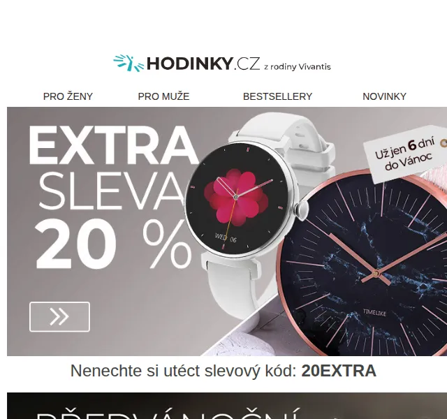 Hodinky.cz: Extra 20% sleva na nástěnné hodiny a Wotchi – červen 2026 | Nuslet.cz