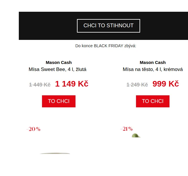 Potten & Pannen: Mísy Mason Cash se slevou až 21 % – červen 2026 | Nuslet.cz