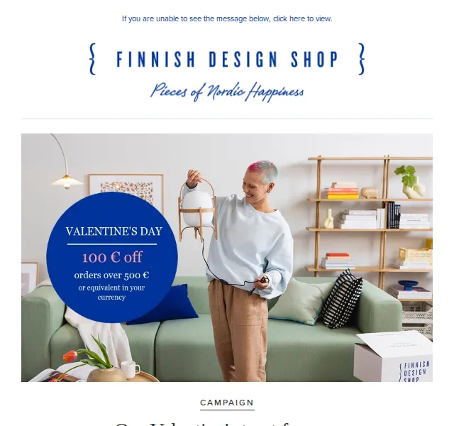 Finnish Design Shop: 100 € sleva při nákupu nad 500 € – únor 2022 | Nuslet.cz