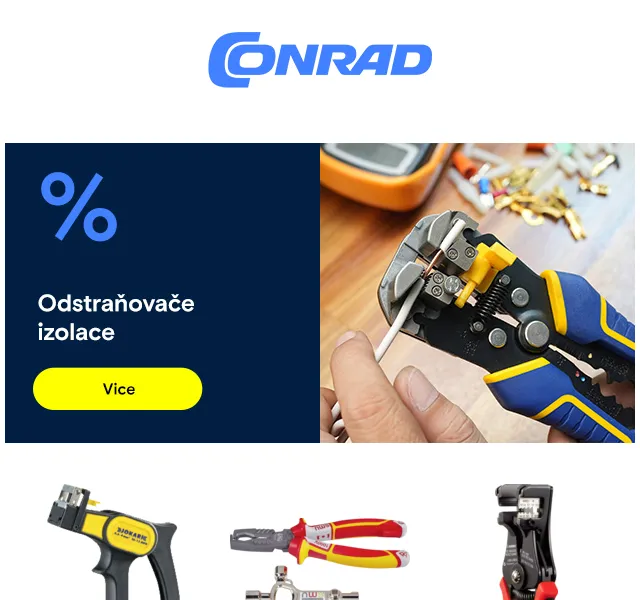 Conrad Electronic: Odizolovací kleště Jokari a OSRAM – červen 2026 | Nuslet.cz