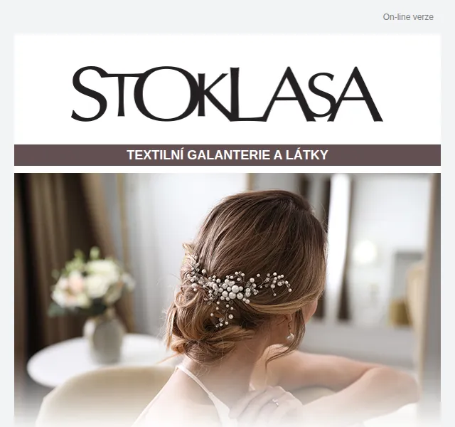 Stoklasa: Třpytivé vlasové ozdoby až 40 % – červen 2026 | Nuslet.cz