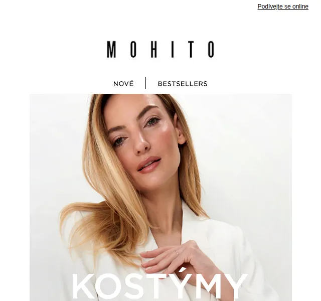 MOHITO: Kostýmy pro zvláštní příležitosti – červen 2026 | Nuslet.cz