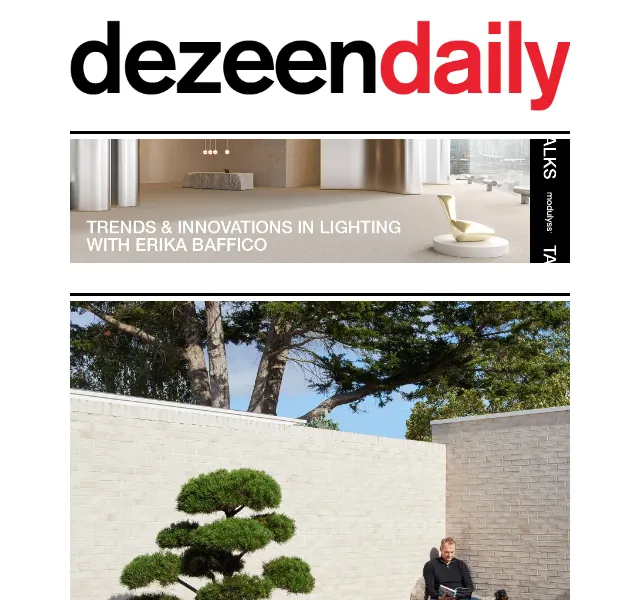 Dezeen Daily: minimalistické domy a design – červenec 2026 | Nuslet.cz
