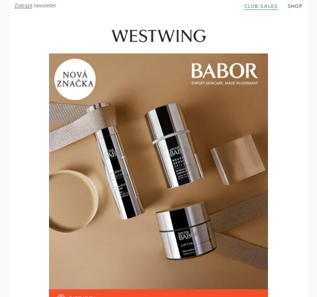 Westwing: BABOR kosmetika a ampule – červen 2026 | Nuslet.cz
