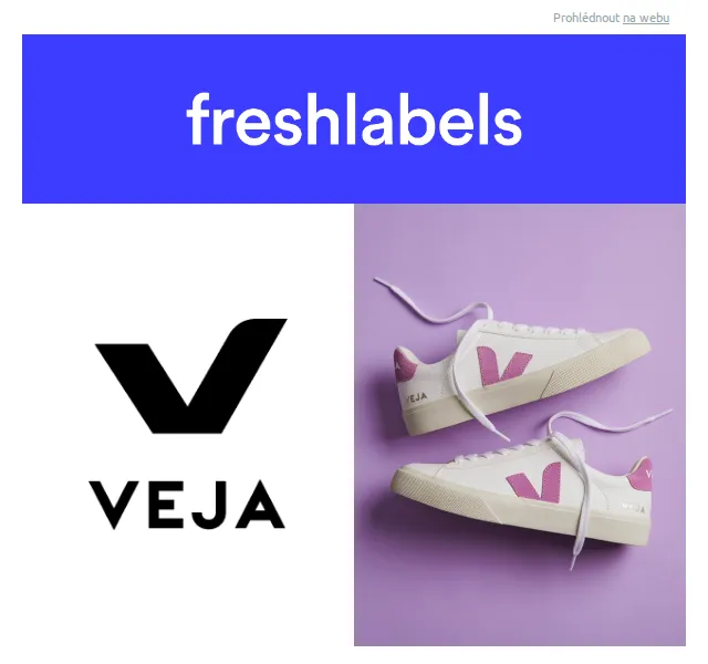 Freshlabels: Sleva až 500 Kč na Veja a Birkenstock – červenec 2026 | Nuslet.cz